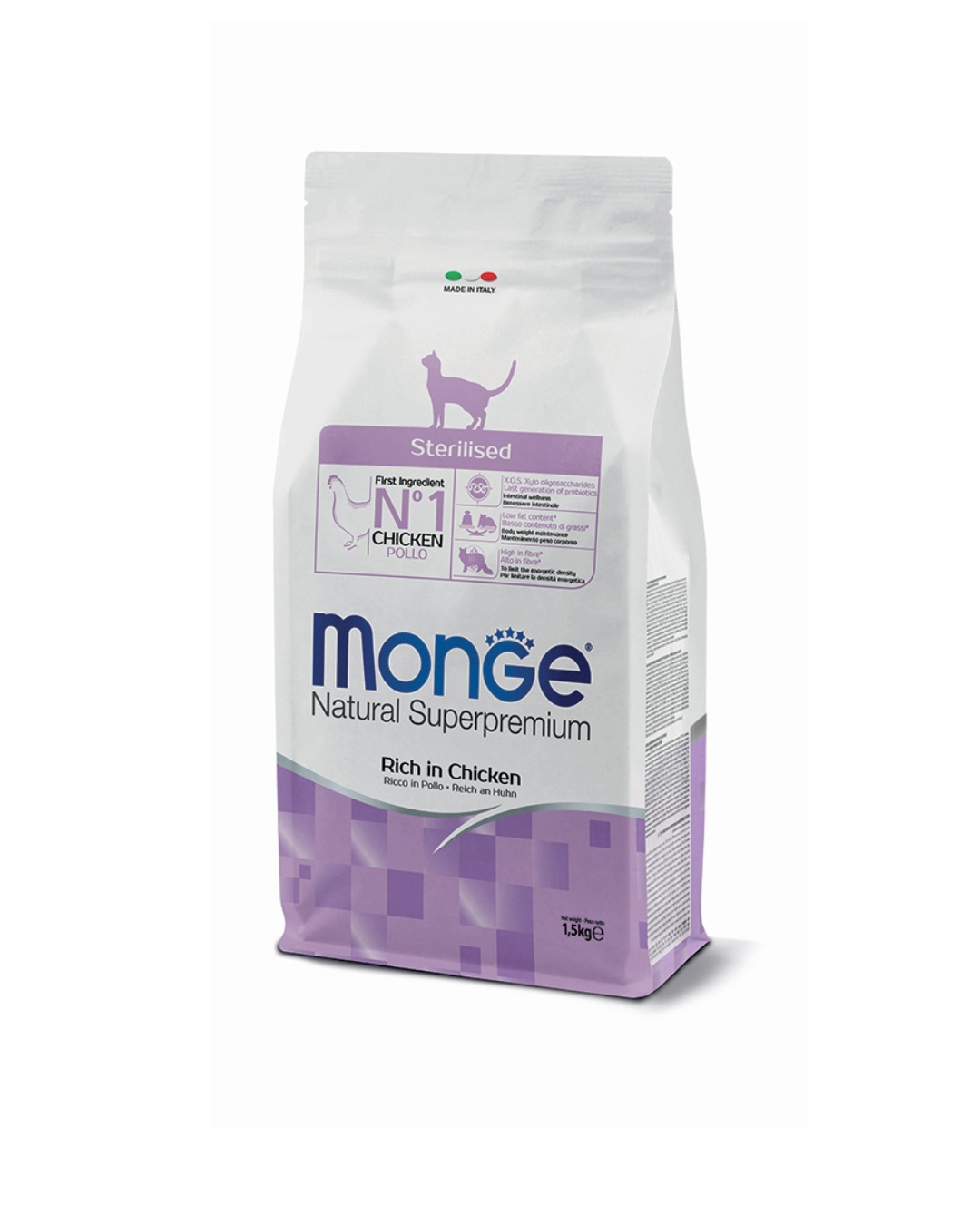 Monge - Gatto Sterilizzato - Pollo 400gr