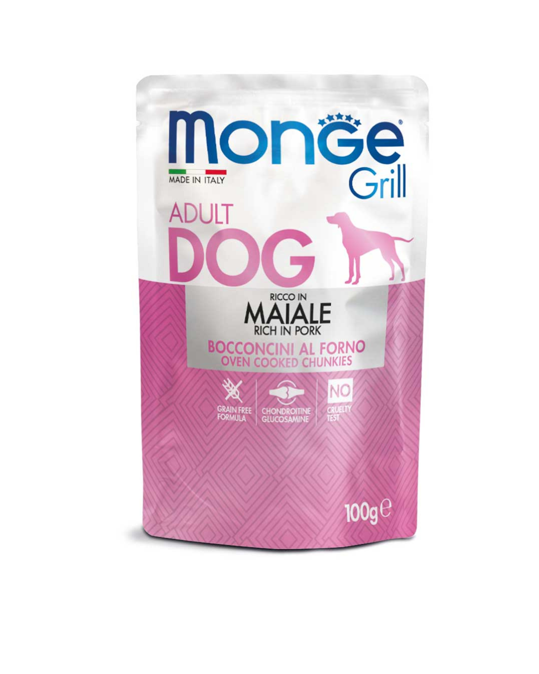 Monge - Grill Buste Cane - Maiale 100gr