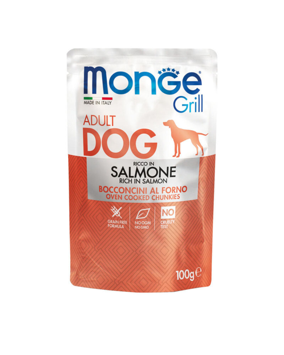 Monge - Grill Dog Bags - Salmon 100gr