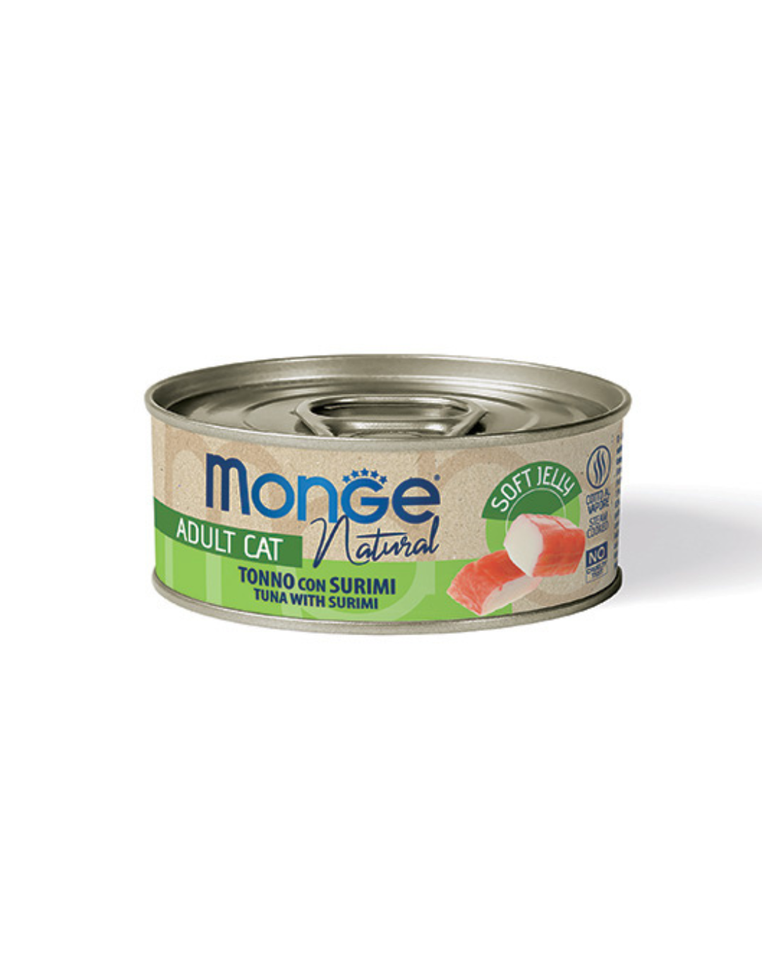 Monge - Jelly per Gatti - Filetti di Tonno e Surimi 80 gr