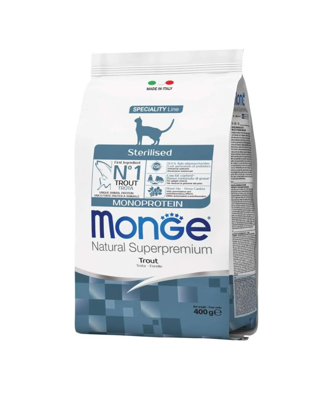 Monge - Natural Superpremium Adult Cat - Trout 400g
