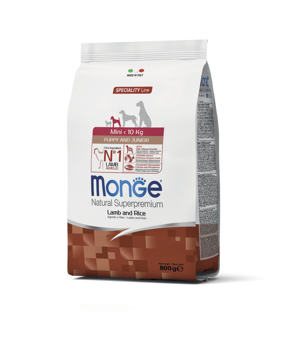 Monge Mini Puppy Agnello e Riso - 800 gr