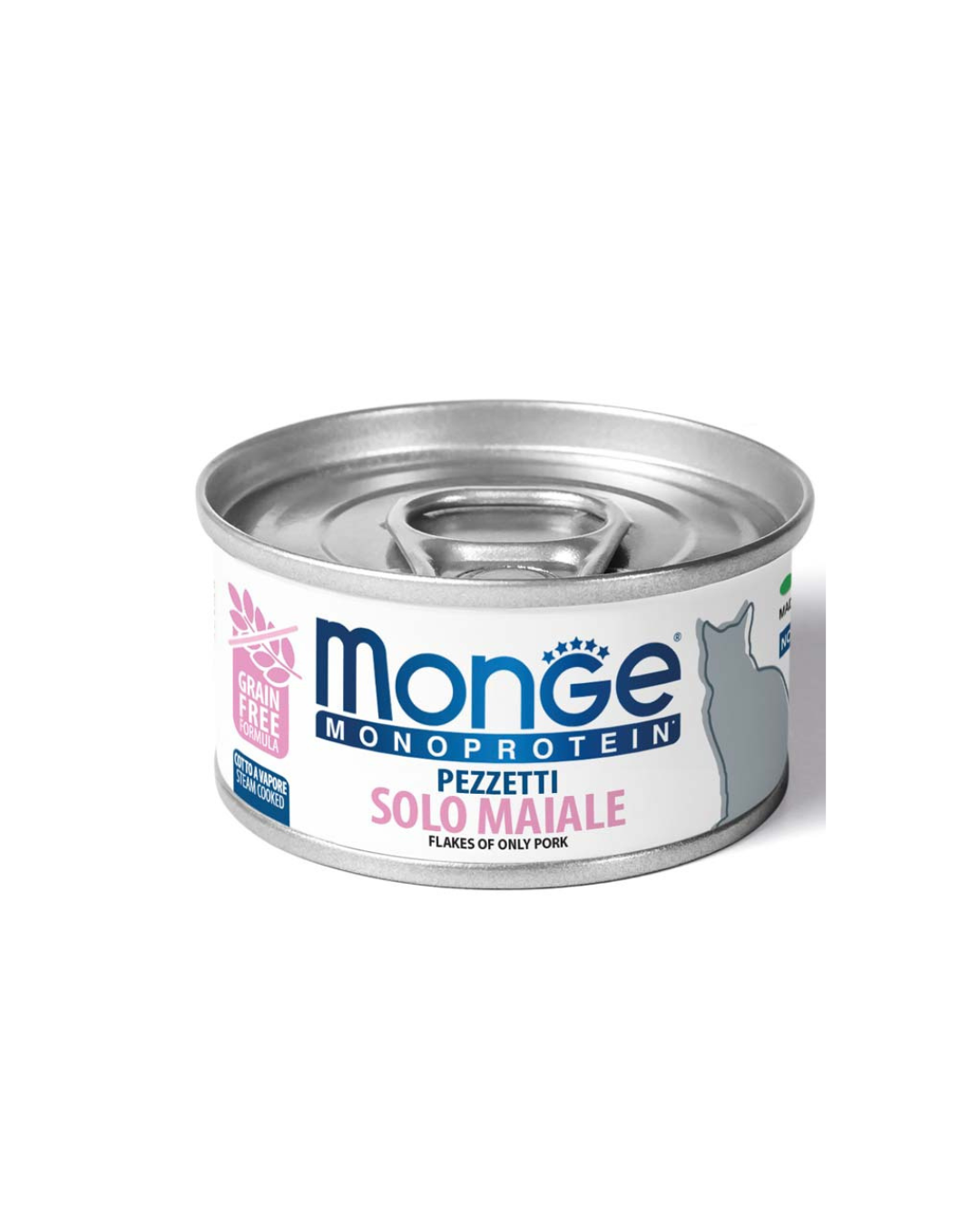 Monge Gatto Pezzetti Monoproteici Maiale 80gr