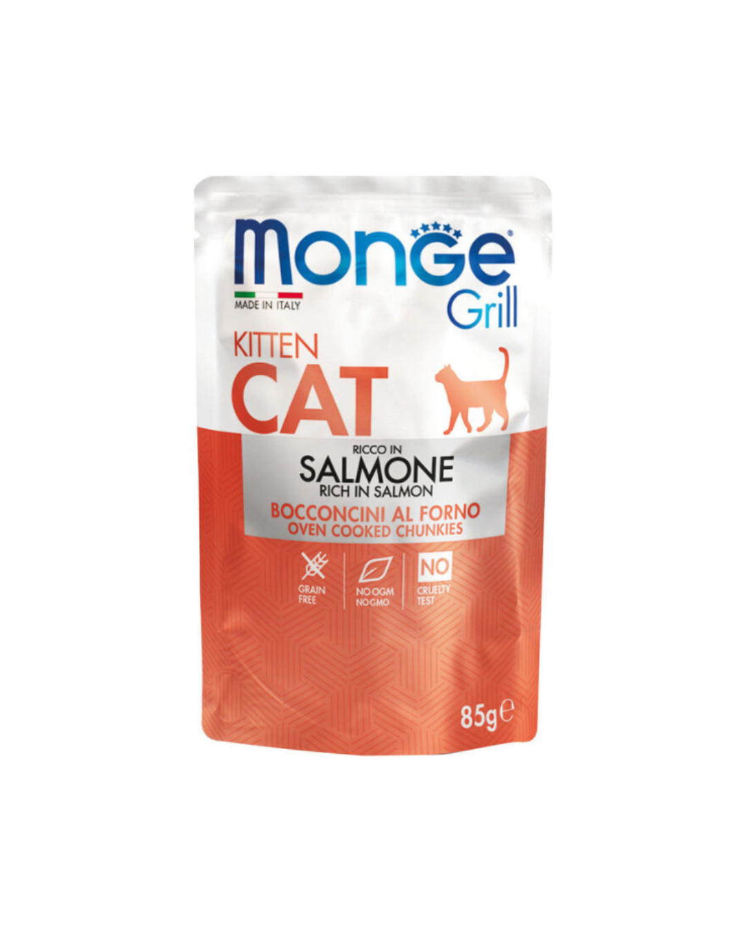 Monge Grill Bags Cat Kit Salmon 85gr 