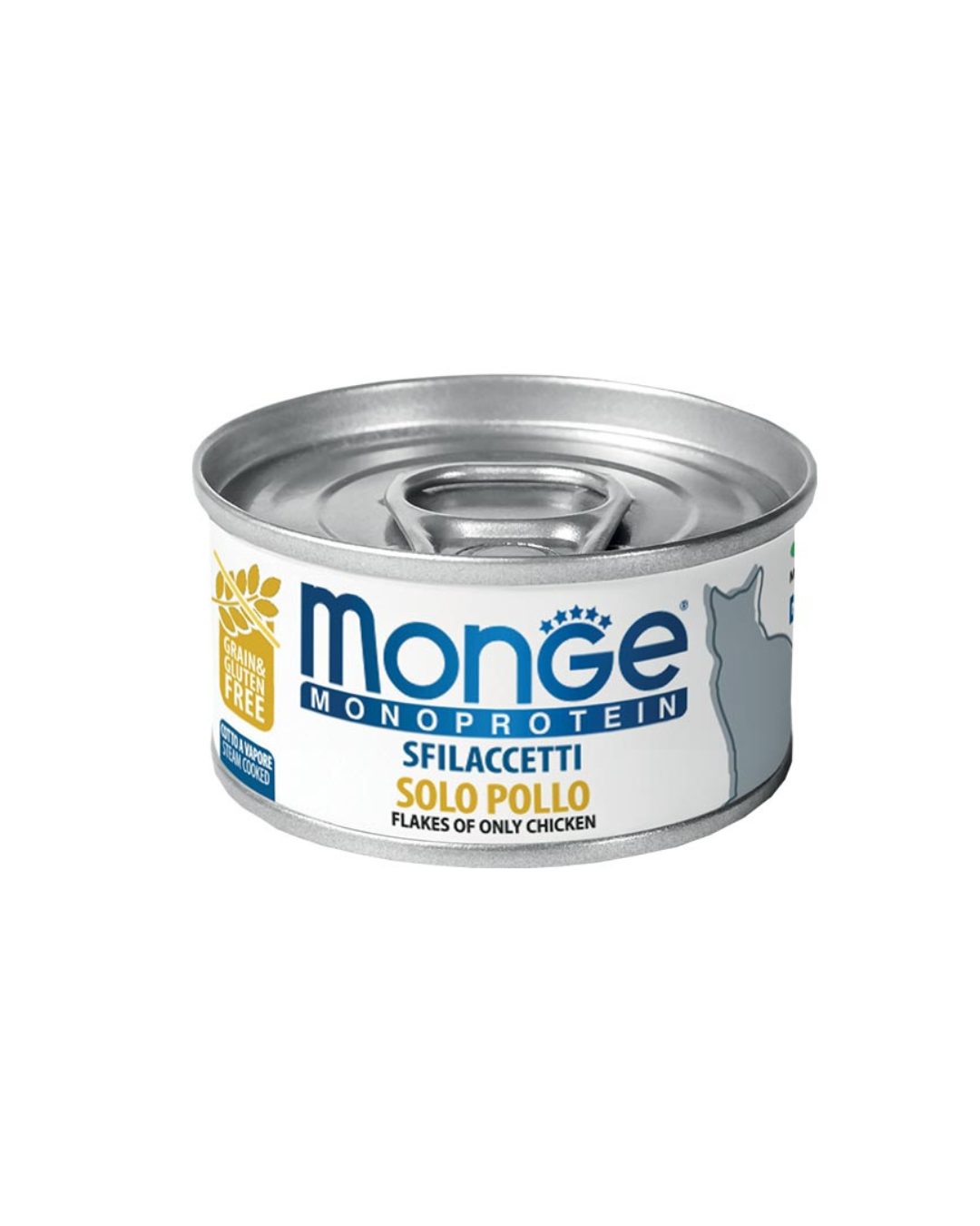 Monge Sfilaccetti Gatto Monoproteici Pollo 80gr
