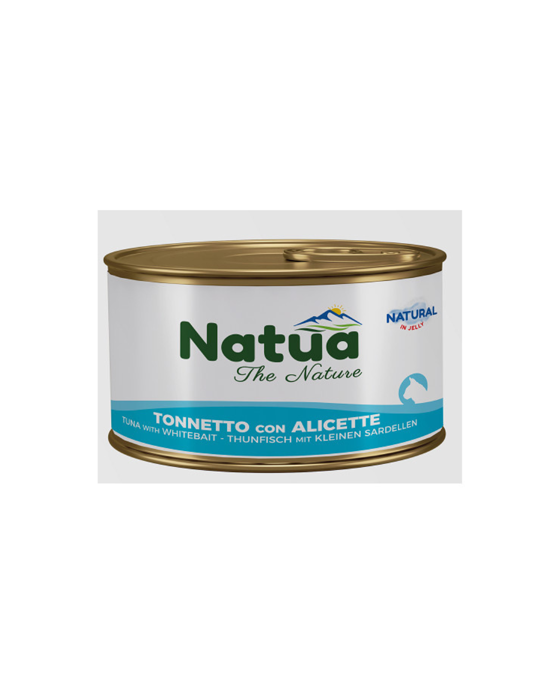 Natua cat - Straccetti Natural in Jelly - Tonnetto con Pollo - 85 gr