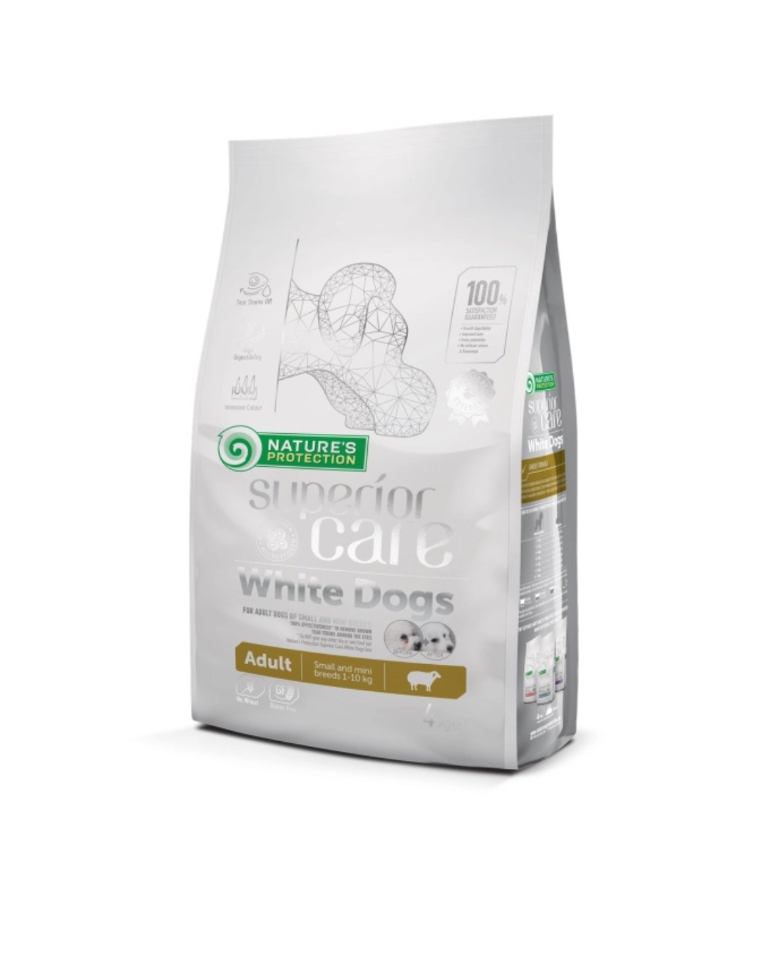 Nature's Protection - Superior Care White Dog Grain Free - Adult Small Breed - Agnello 4kg