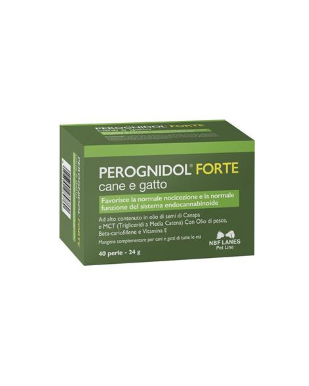 NBF LANES - Perognidol Forte Cane e Gatto 40 Perle