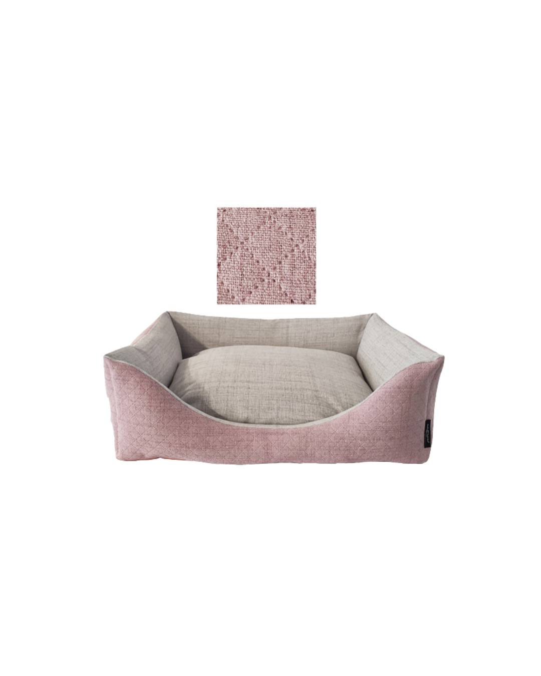 Nasonero - Divano Sfoderabile - Rosa 50x37 cm