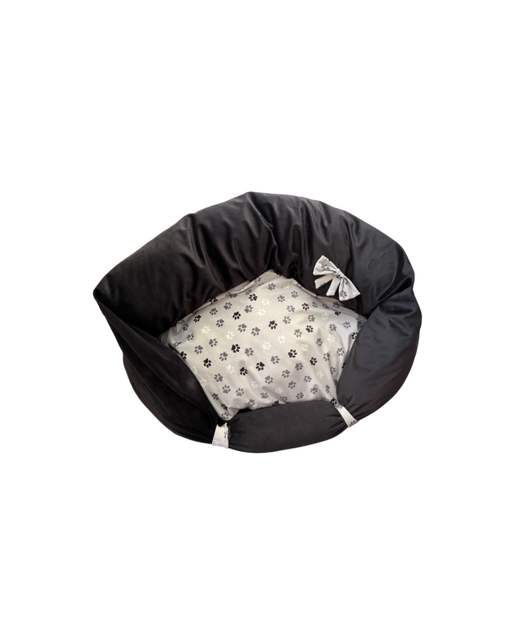 Nasonero - Nido Cuscino Sfoderabile - Nero 60x40x30H cm