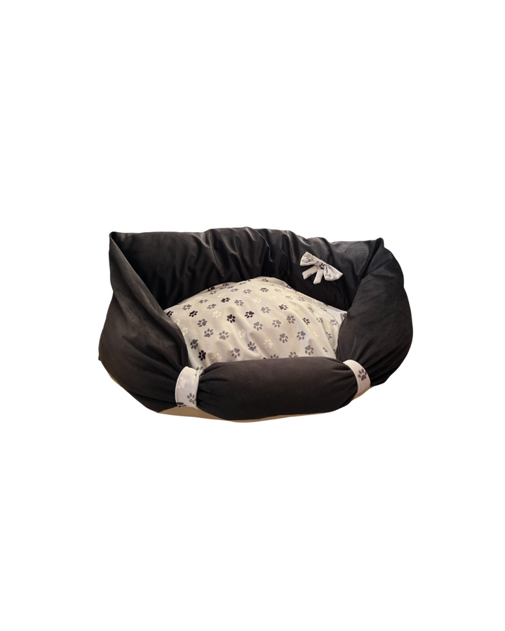 Nasonero - Nido Cuscino Sfoderabile - Nero 60x40x30H cm