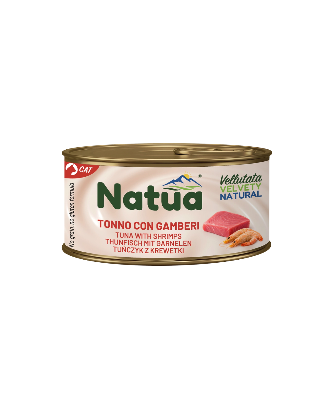 Natua - Cat Vellutata di Tonno e Gamberi 85gr