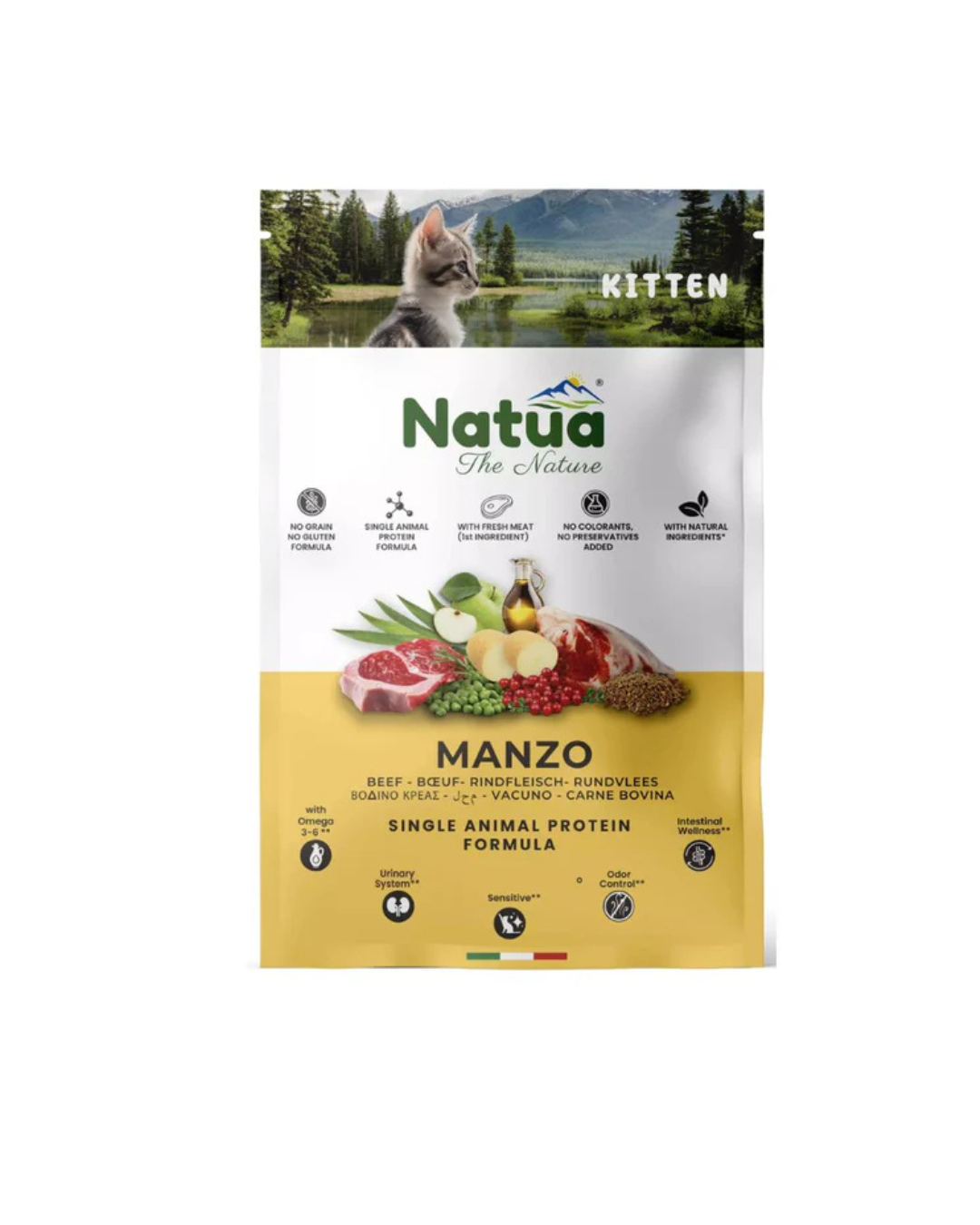 Natua - Kitten Manzo 350 g