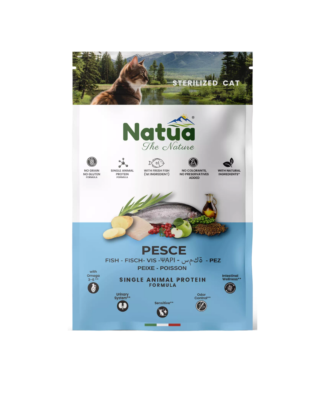 Natua - Sterilized Pesce 1,5 kg