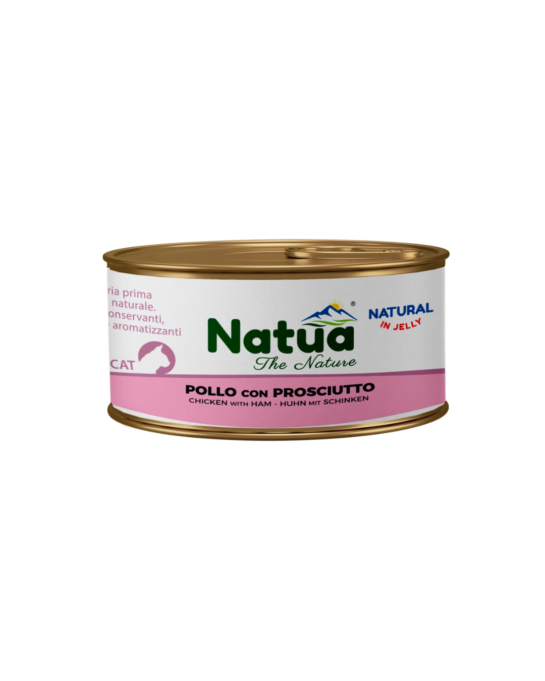 Natua cat - Natural in Jelly - Pollo con Prosciutto - 85 gr