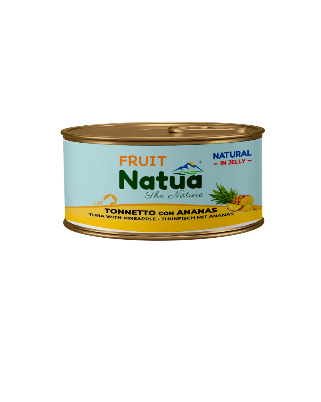 Natua Cat - Natural in Jelly - Tonnetto con Ananas 85gr