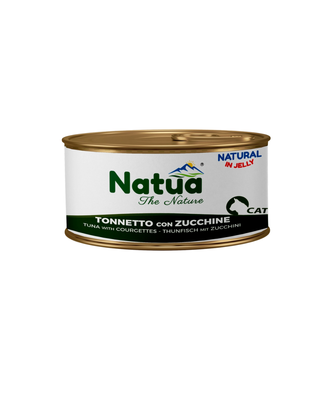Natua Cat - Natural in Jelly - Tonnetto con Zucchine 85 gr