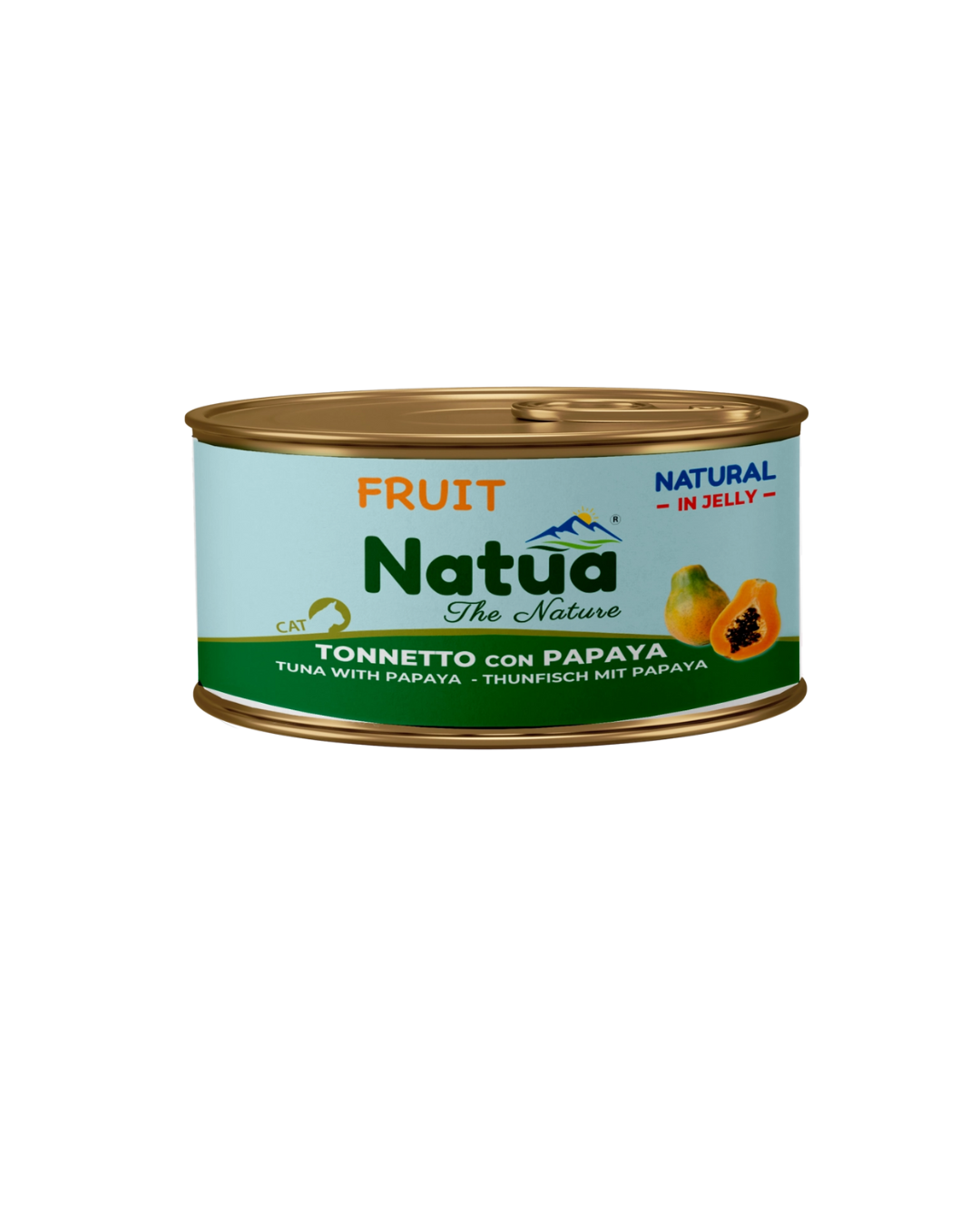 Natua Cat - Natural in Jelly - Tonno con Papaya - 85 gr