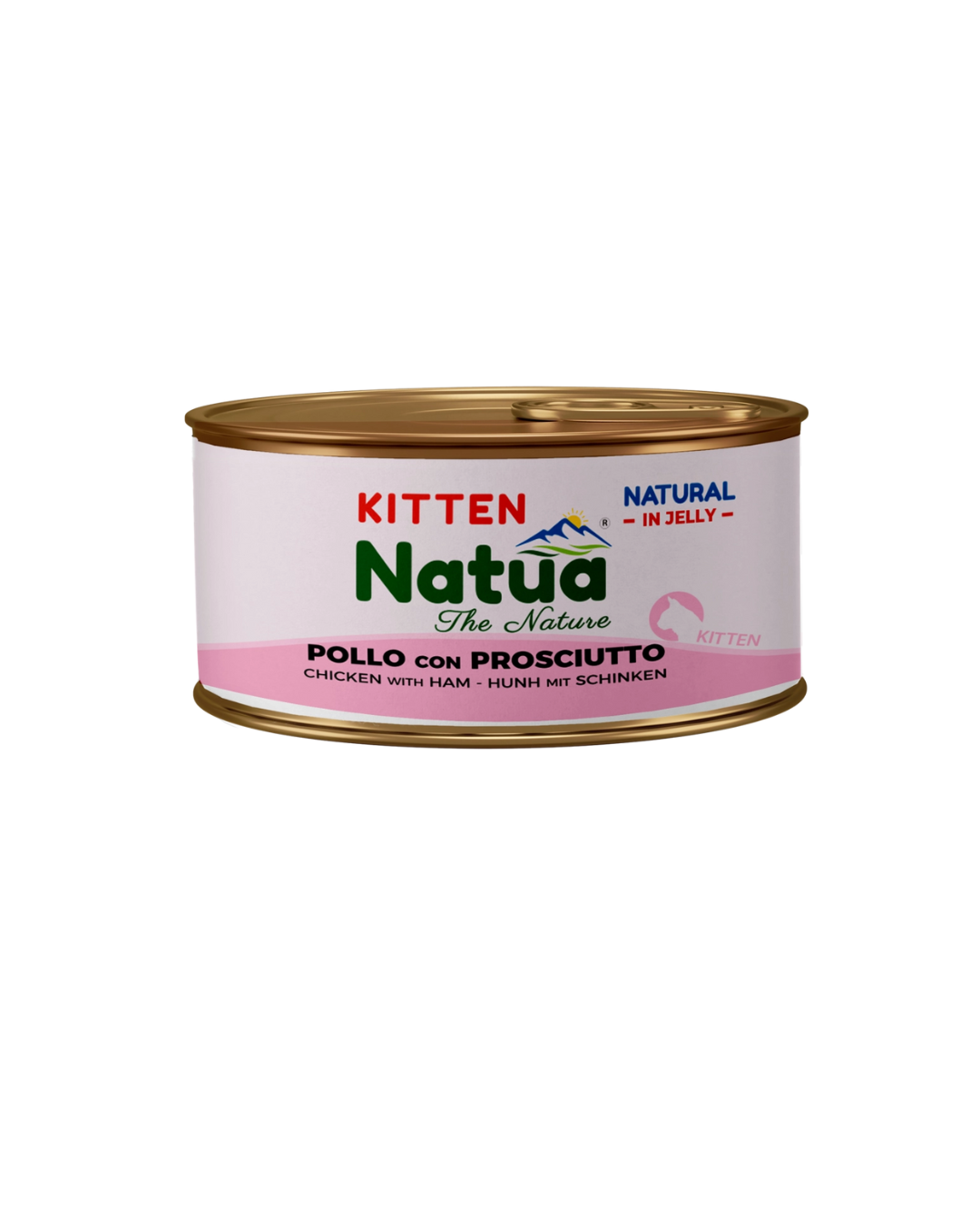 Natua Cat - Natural in Jelly Kitten - Pollo con Prosciutto 85 g