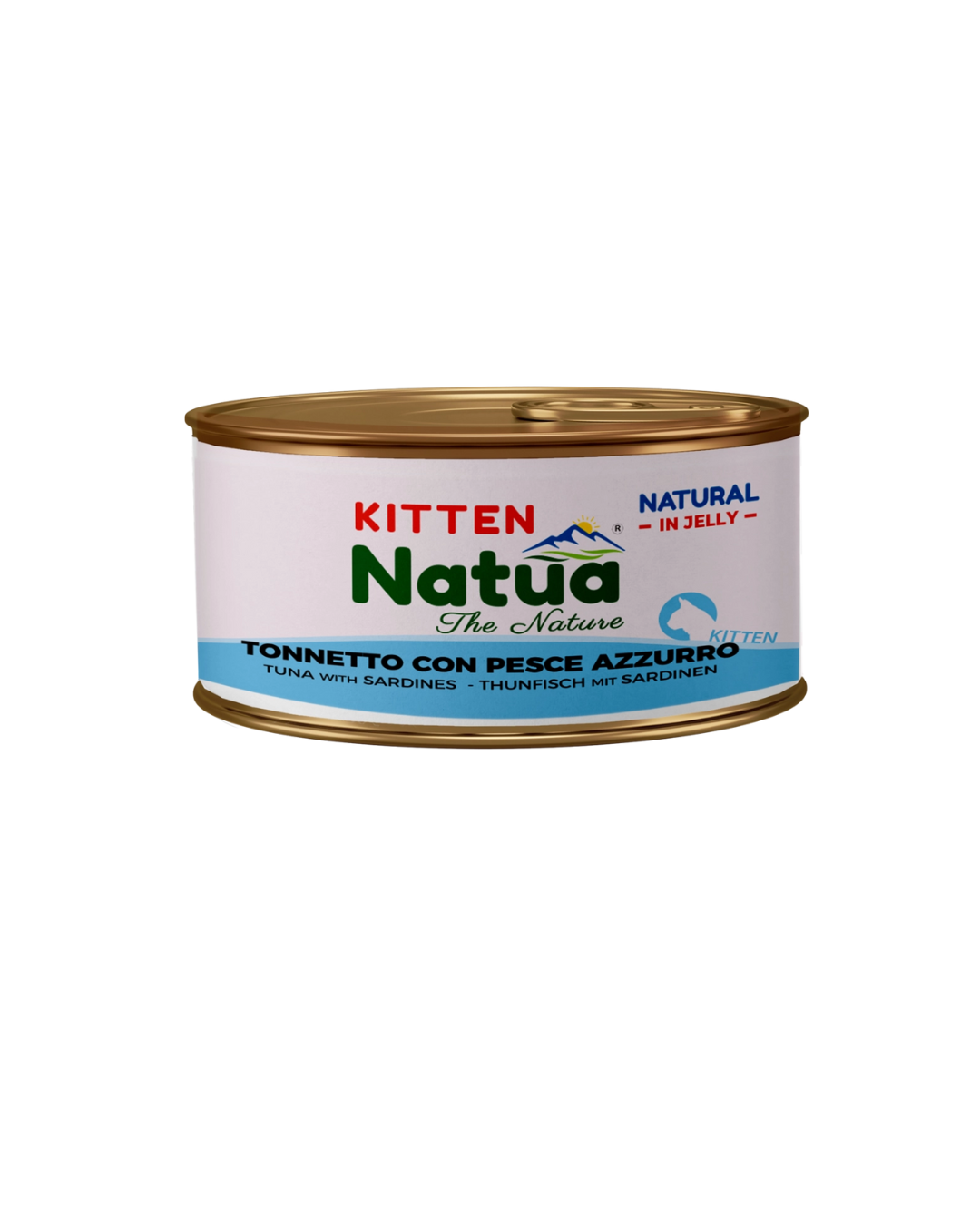 Natua cat - Natural in Jelly - Tonnetto con Pesce Azzurro - 85 gr