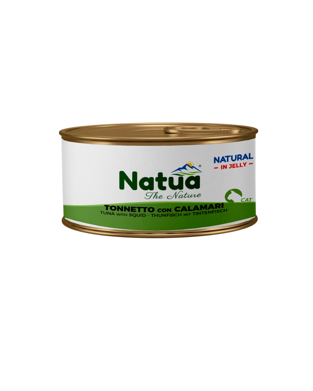 Natua cat - Natural in Jelly - Tonnetto con Calamari - 85 gr