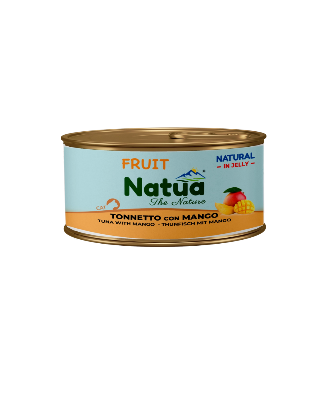 Natua cat - Natural in Jelly - Tonnetto con Mango - 85 gr