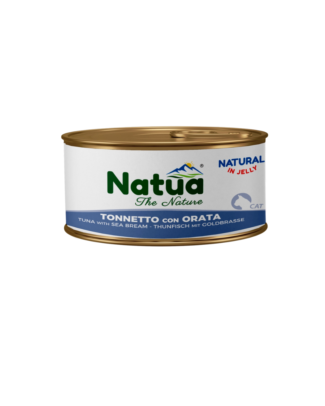 Natua cat - Natural in Jelly - Tonnetto con Orata - 85 gr