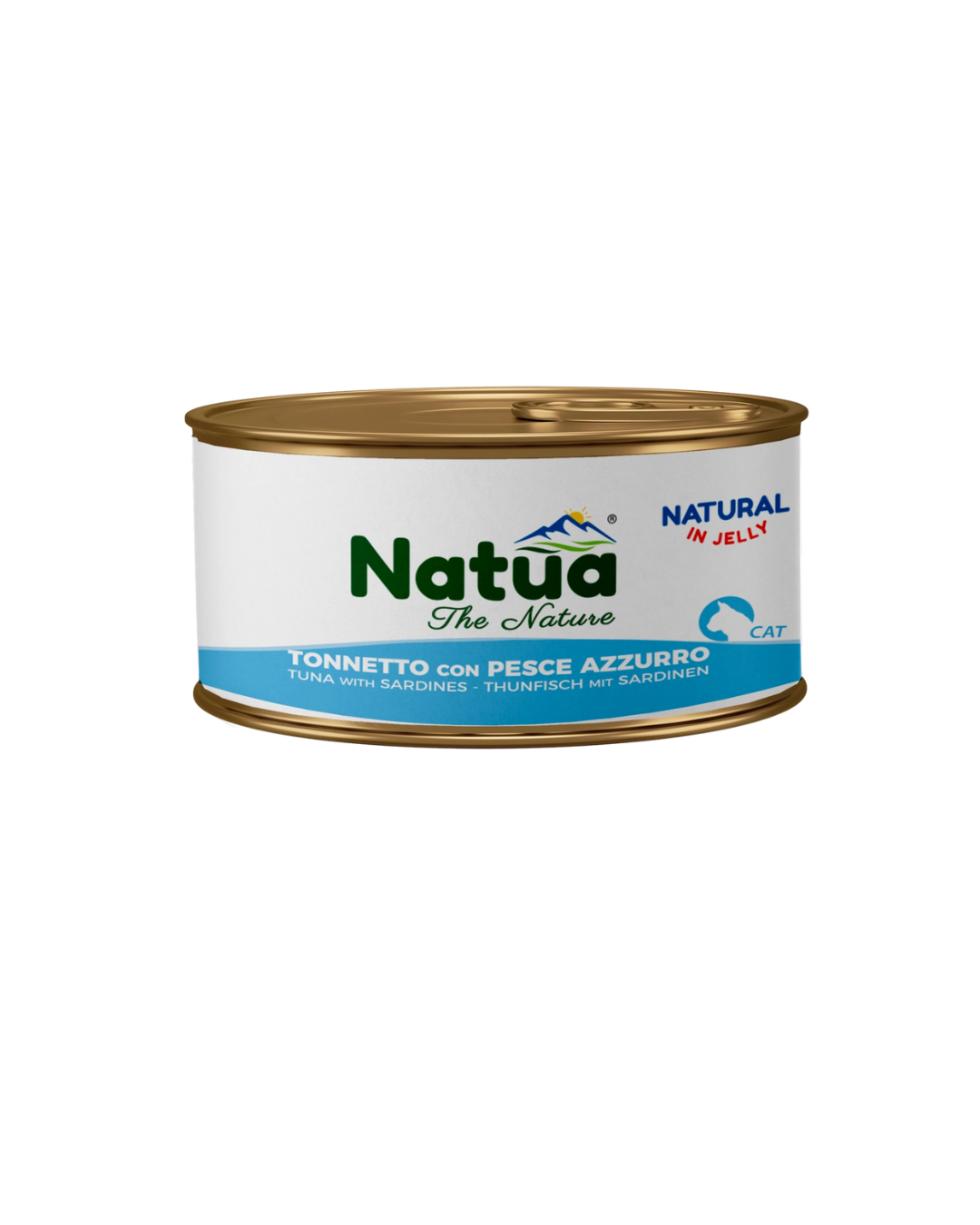 Natua Cat - Natural in Jelly Kitten - Tonno con Pesce Azzurro 85 g