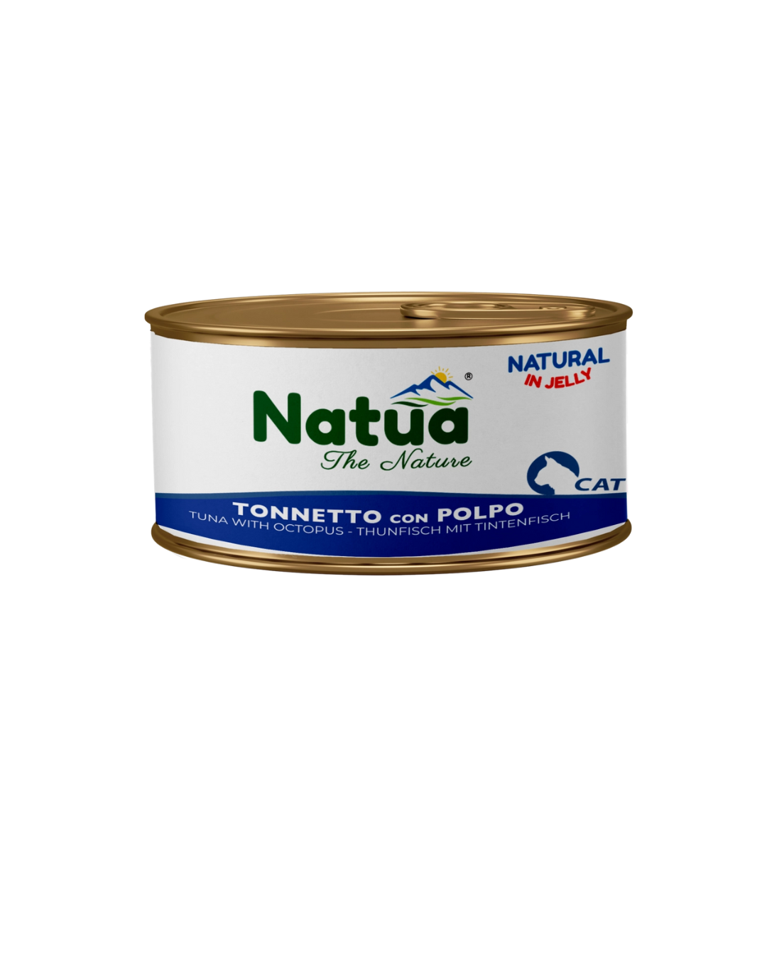 Natua cat - Natural in Jelly - Tonnetto con Polpo - 85 gr