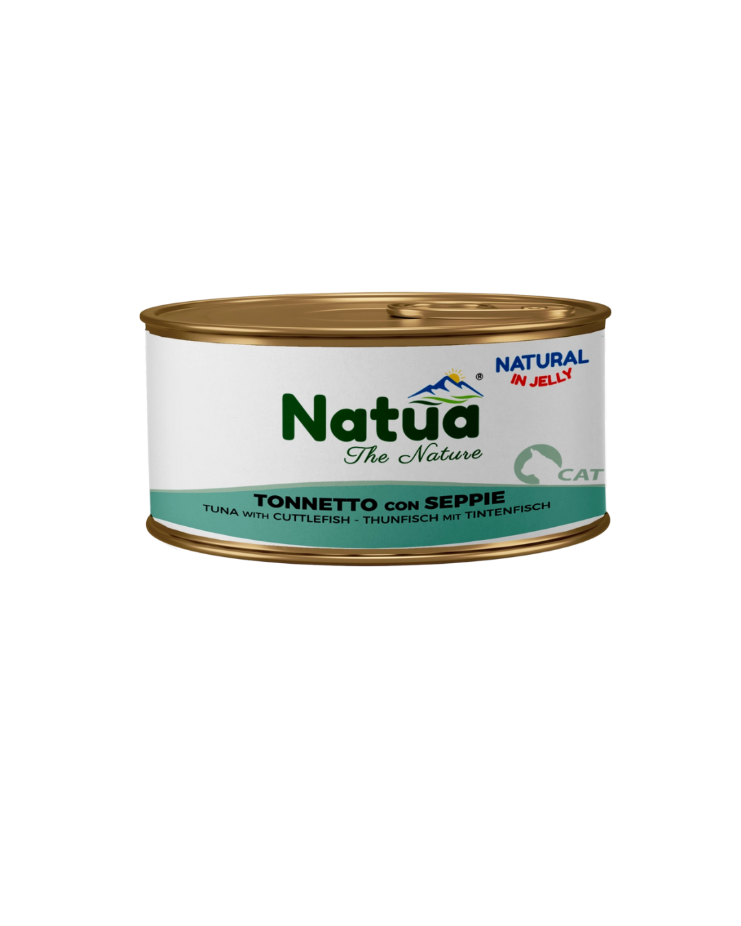 Natua cat - Natural in Jelly - Tonnetto con Seppie - 85 gr