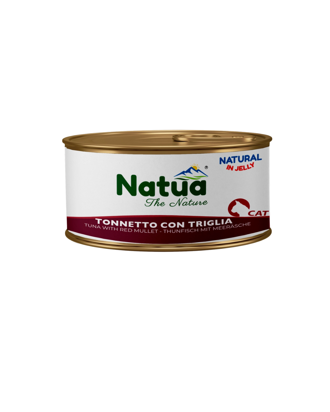 Natua Cat - Natural in Jelly - Tonnetto con Triglia - 85 gr