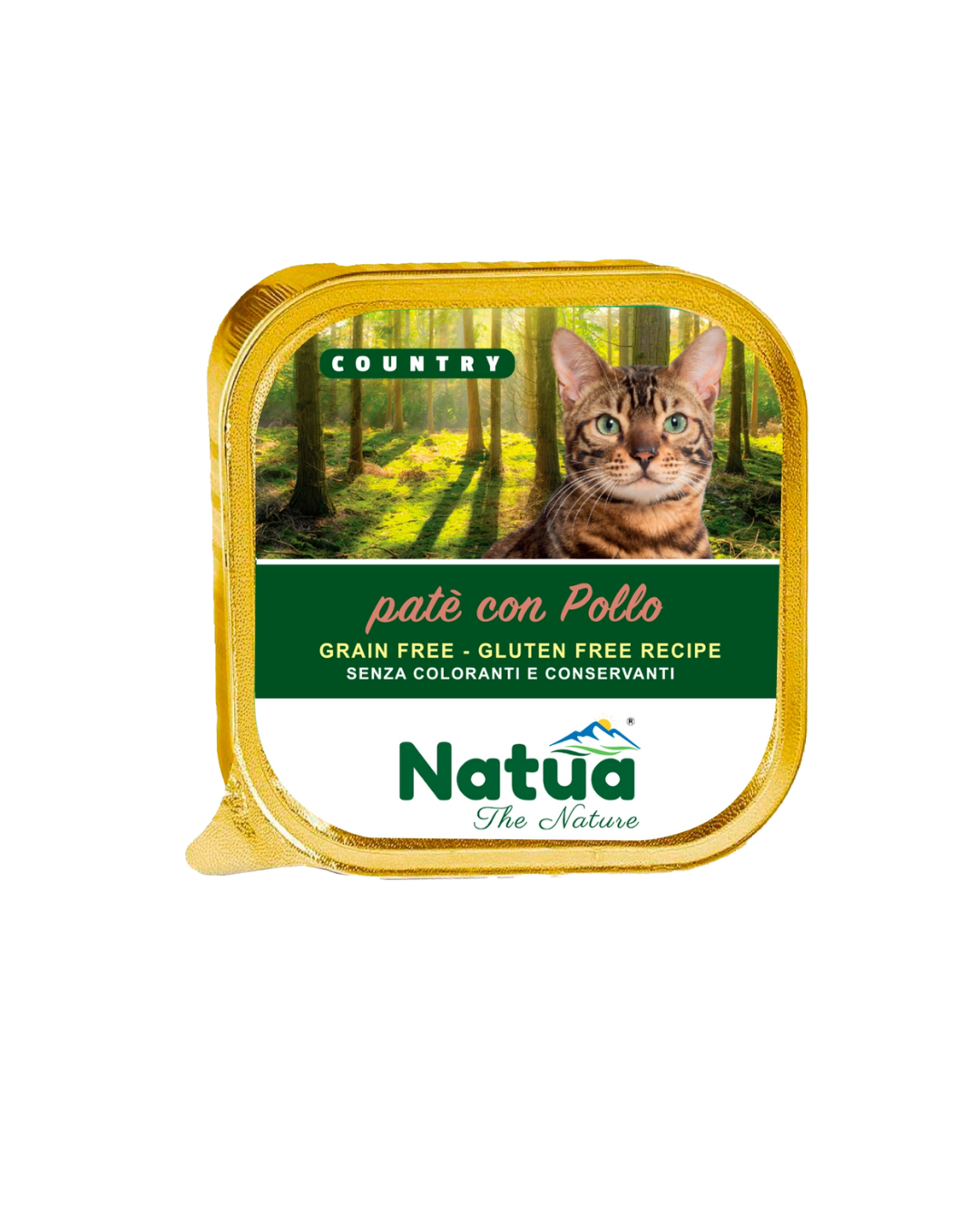 Natua cat country - Patè con Pollo - 100 gr