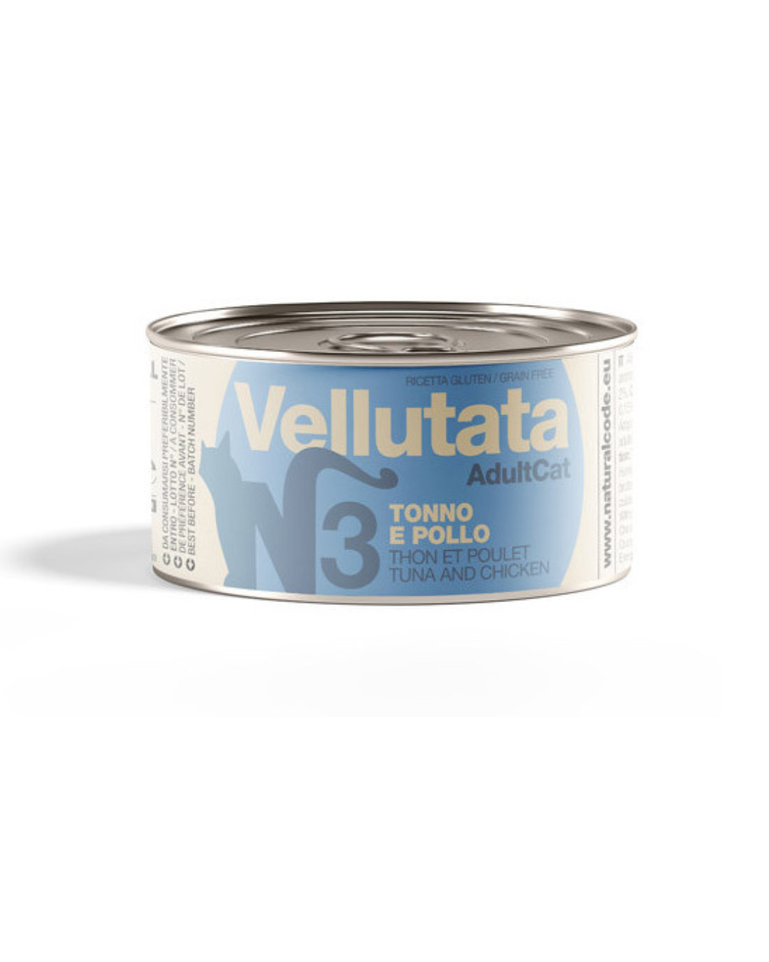 Natural Code - Gatto Adulto Vellutata Lattina Tonno e Pollo 85gr