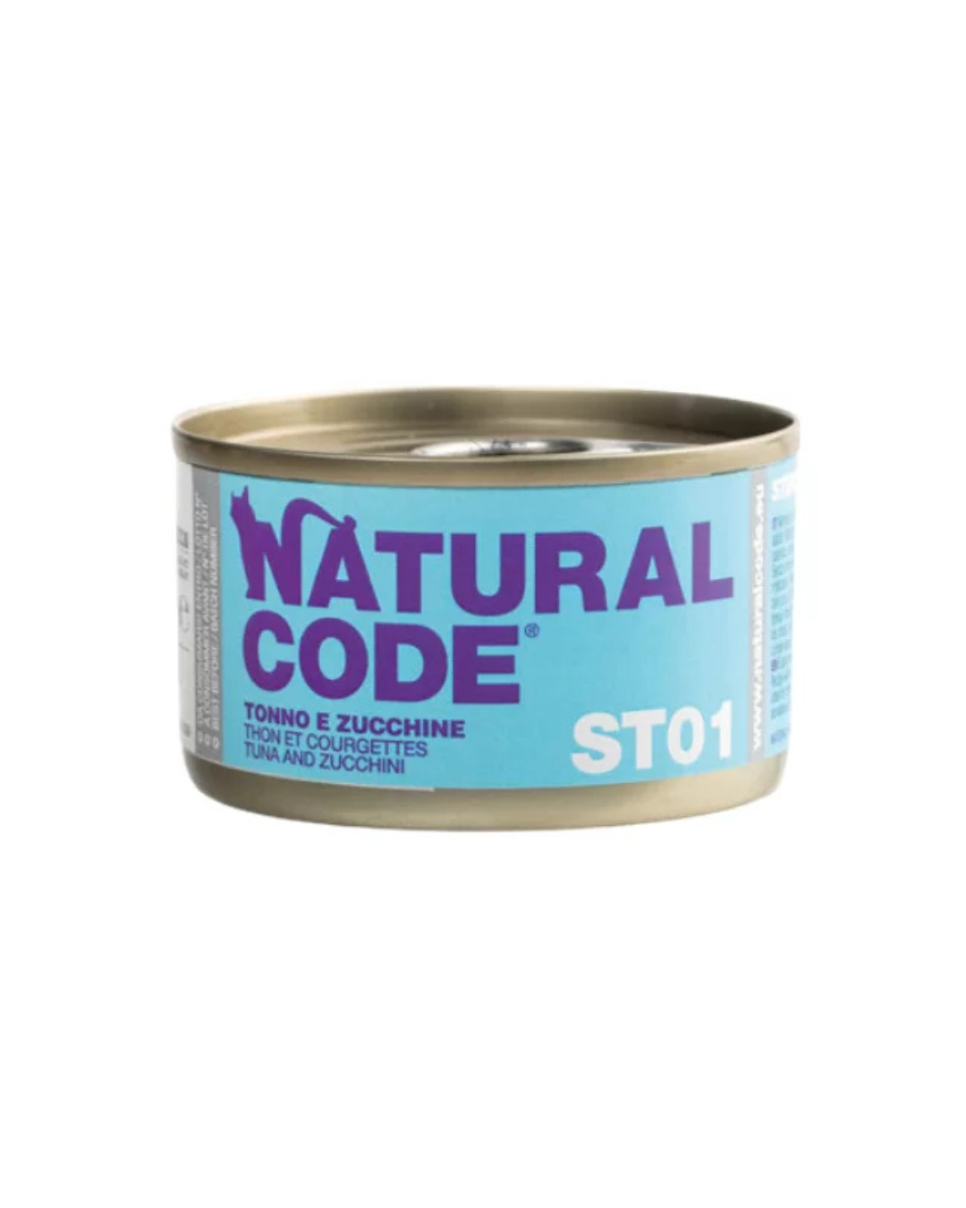 Natural Code - Gatto Steril 01 Tonno e Zucchine 85gr