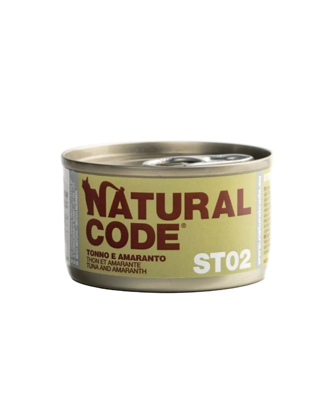 Natural Code - Gatto Steril 02 Tonno e Amaranto 85gr