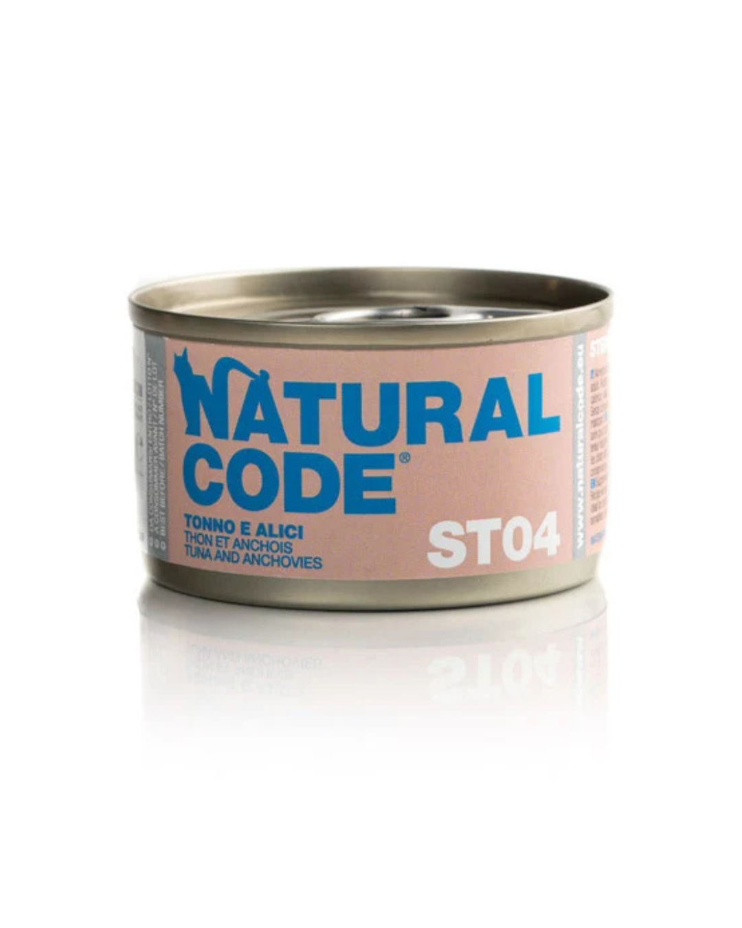 Natural Code - Gatto Steril 04 Tonno e Alici 85gr