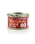 Natural Code - Per Cani 03 Tacchino e Patate 90 gr