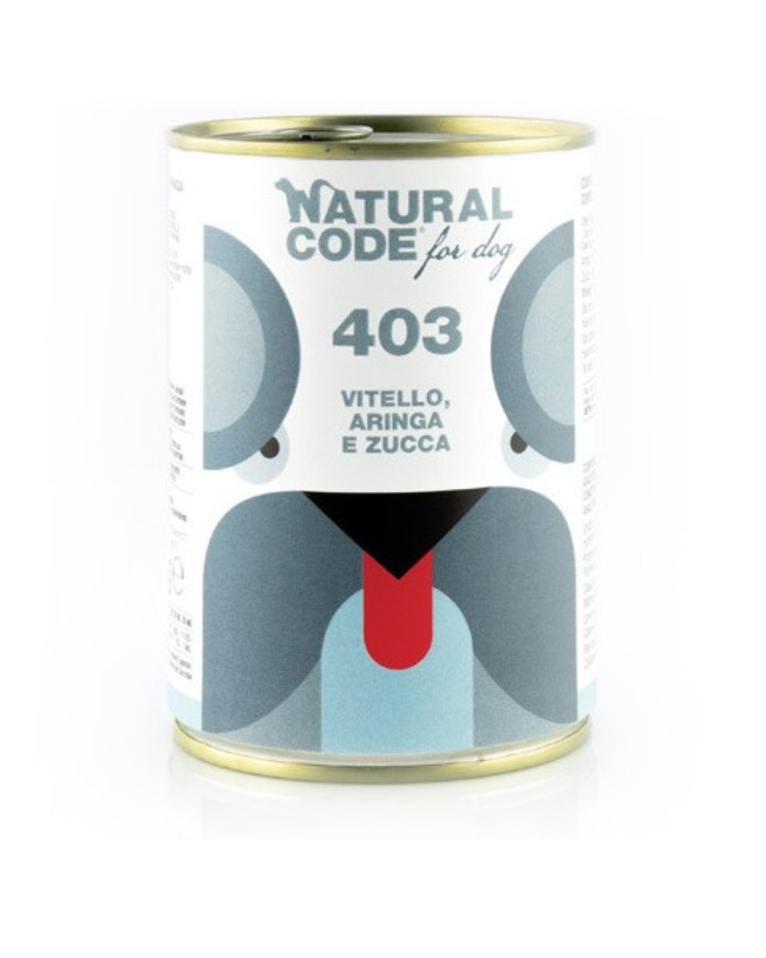 Natural Code - Per Cani 403 Vitello, Aringa e Zucca 400 gr