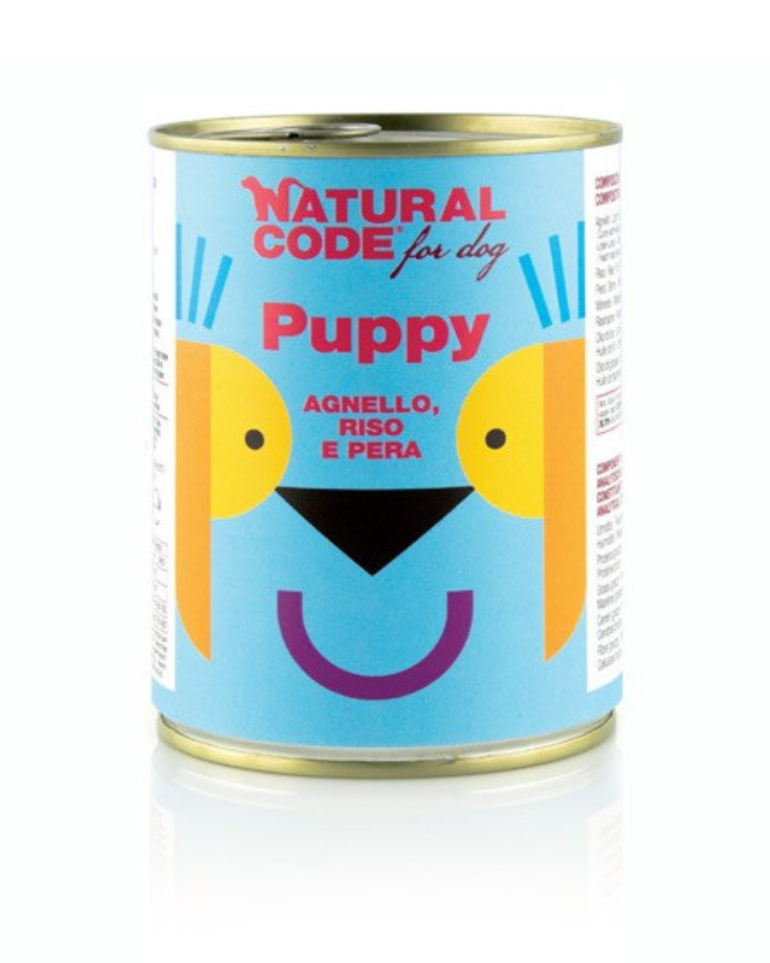 Natural Code - Puppy Agnello, Riso e Pera 400 gr