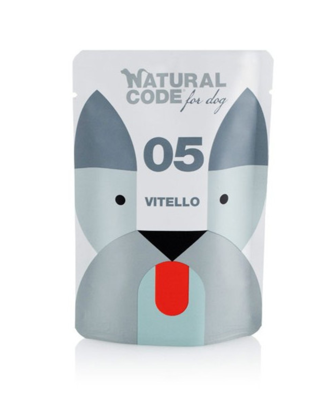 Natural Code 05 - Dog Adult Vitello 100 gr - Umido in Bustina