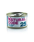 Natural Code 25 - Straccetti per gatti - Pollo e Sardine 85gr