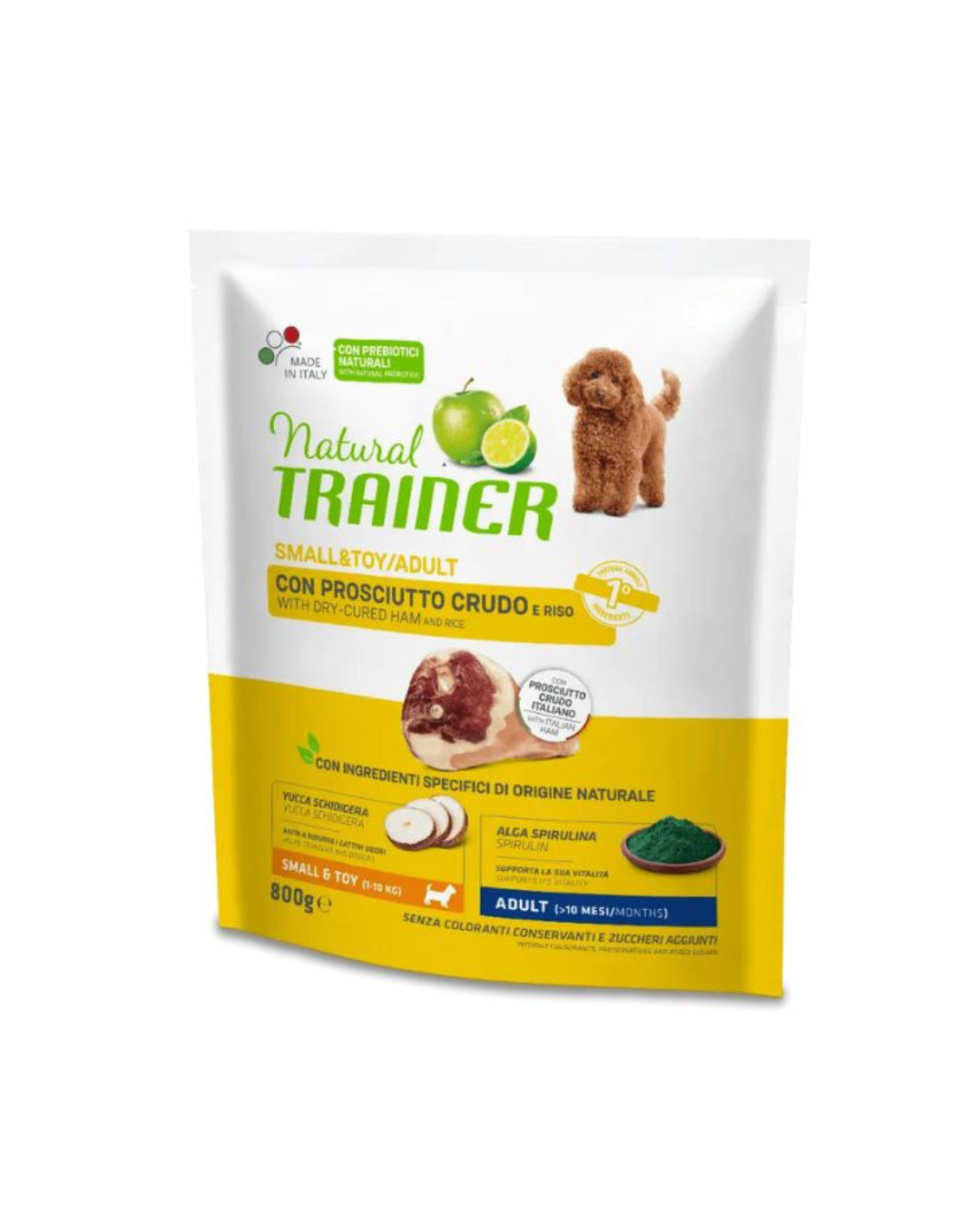 Natural Trainer - Adult - Raw Ham and Rice 800gr