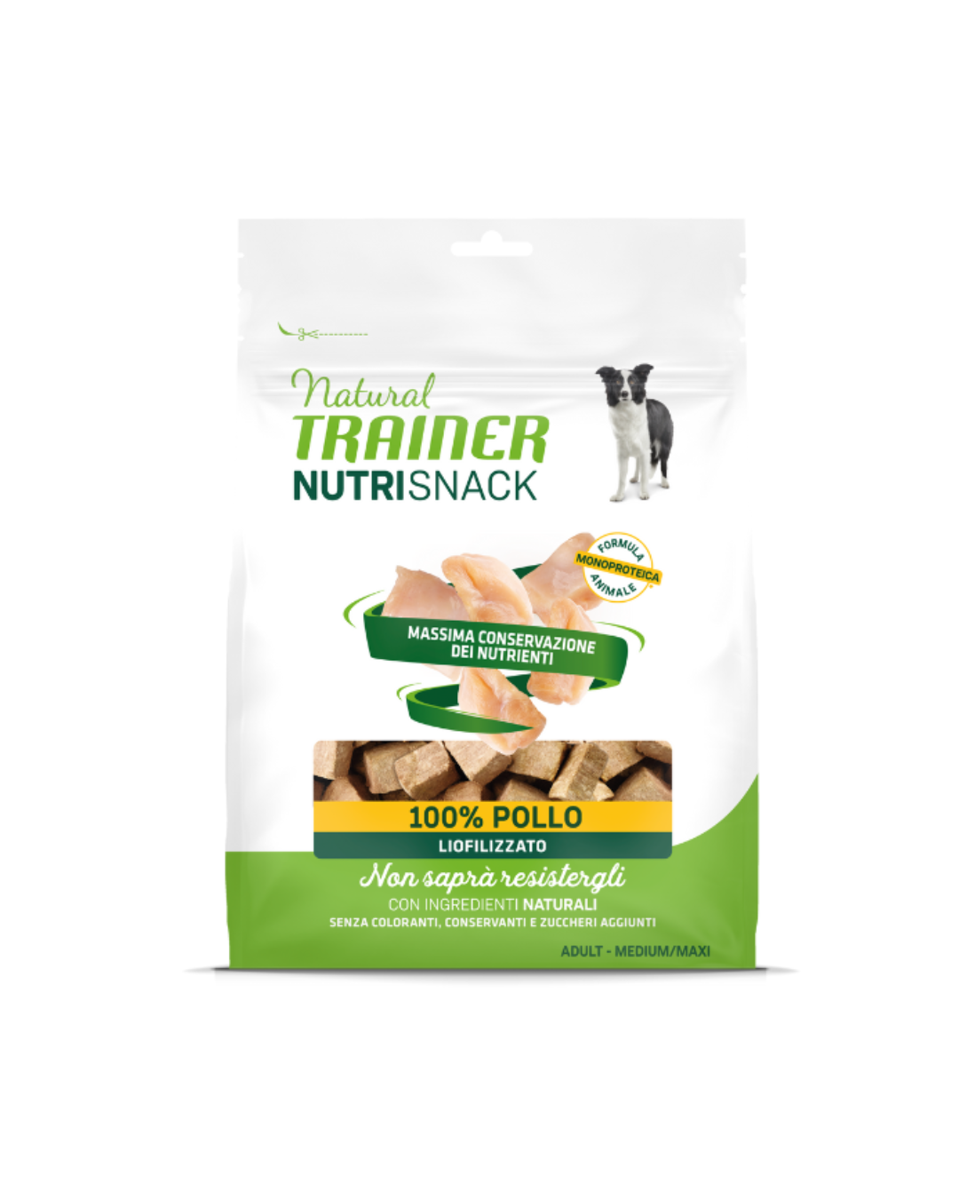 Natural Trainer - Adult Medium &amp; Maxi Nutrisnack - Chicken 50gr