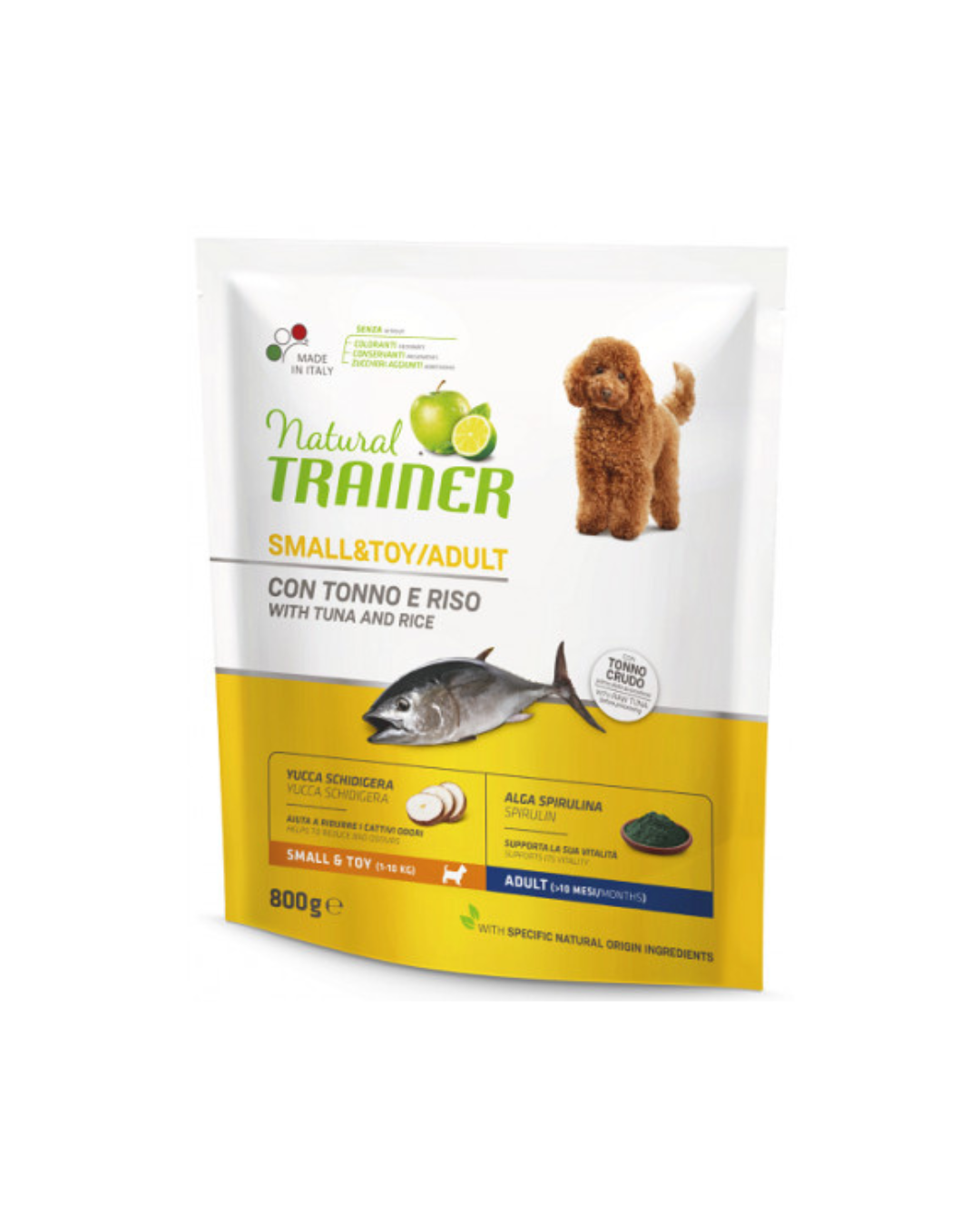 Natural Trainer - Adult Small & Toy Pesce 800 gr