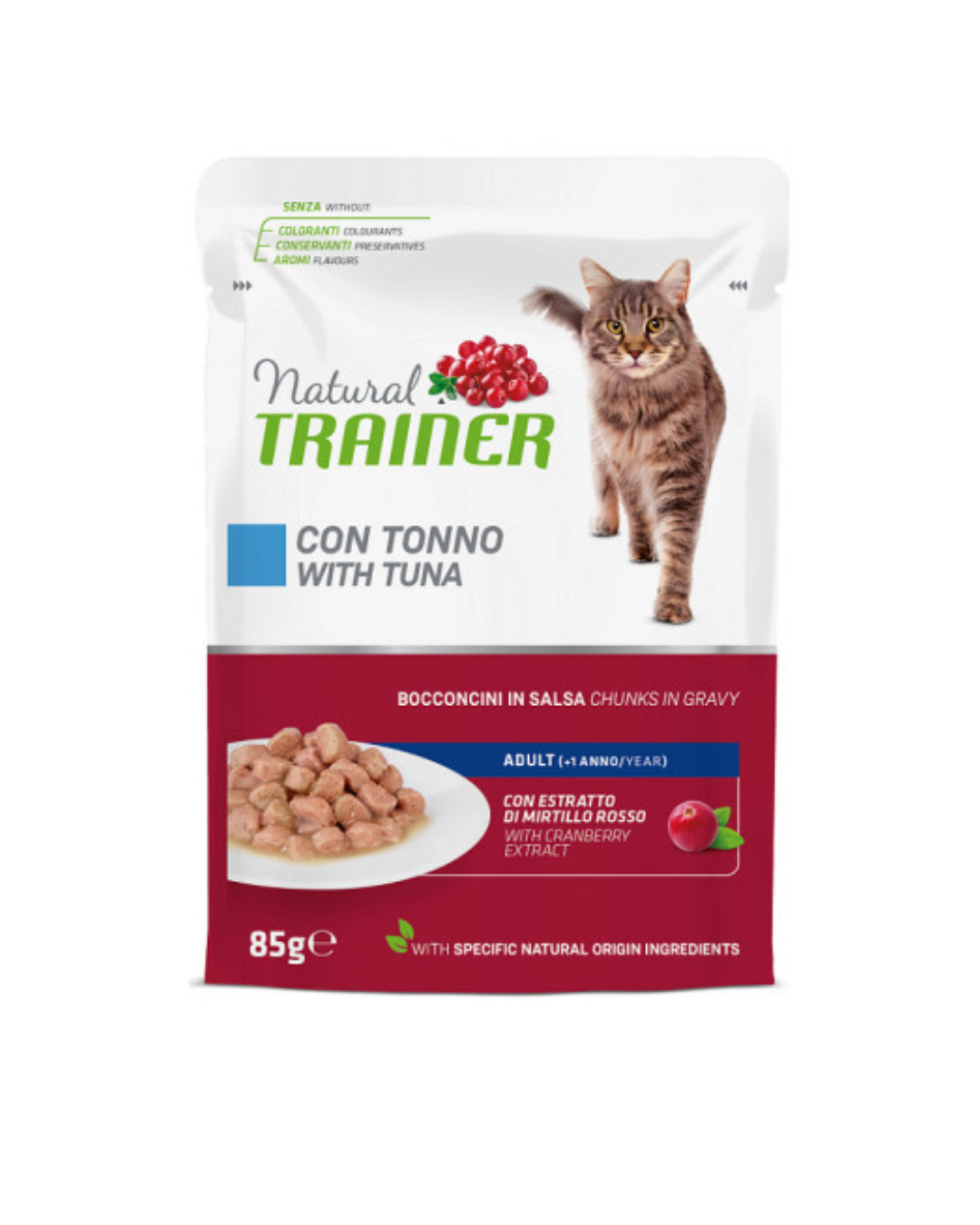 Natural Trainer - Adult Cat Maintenance - Tuna 85gr