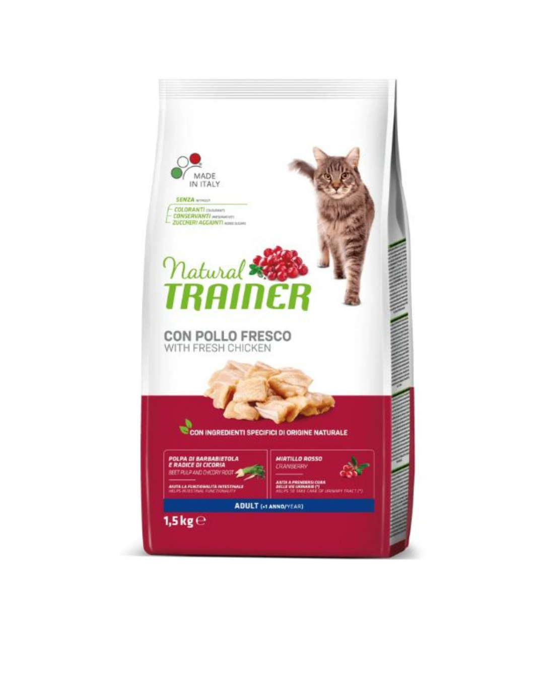 Natural Trainer - Adult Cat Maintenance - Chicken 1.5kg