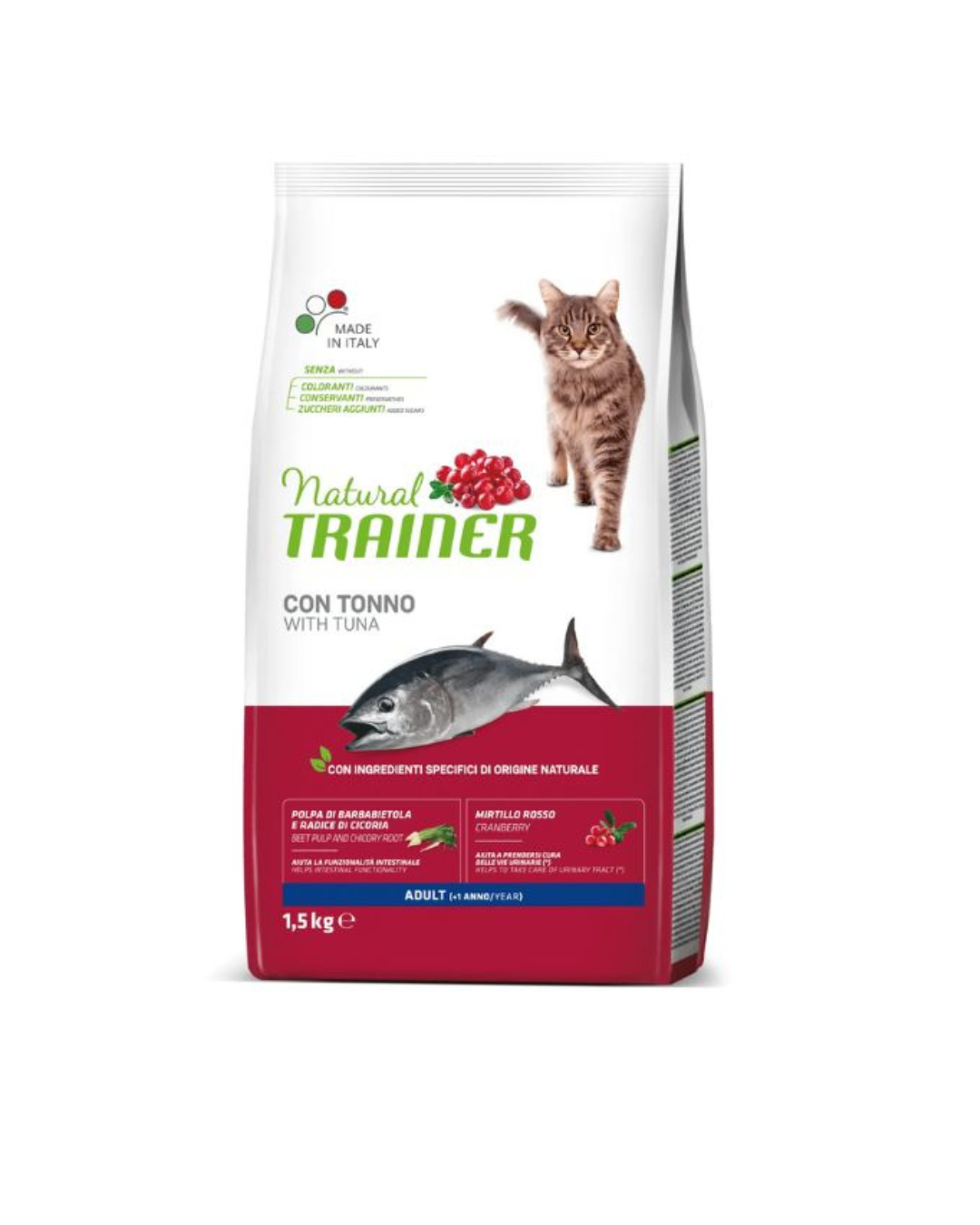 Natural Trainer - Adult Cat Maintenance - Tuna 1.5kg