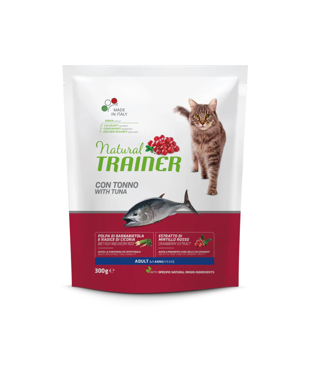 Natural Trainer - Adult Cat Maintenance - Tuna 300gr