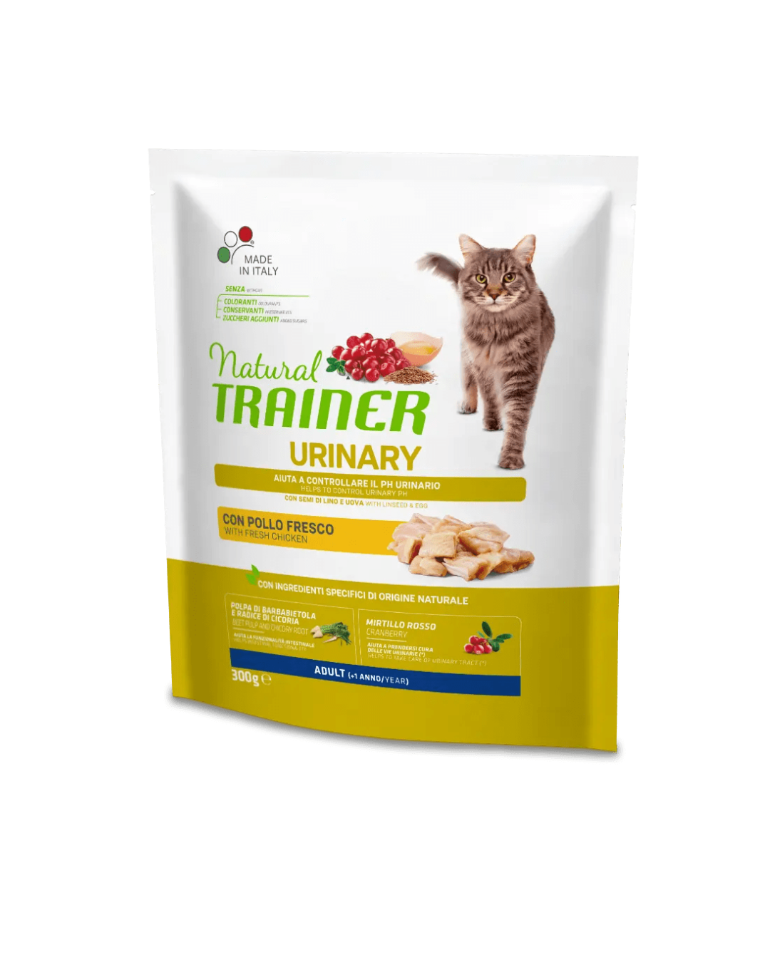 Natural Trainer - Gatto Urinary con Pollo 300 gr