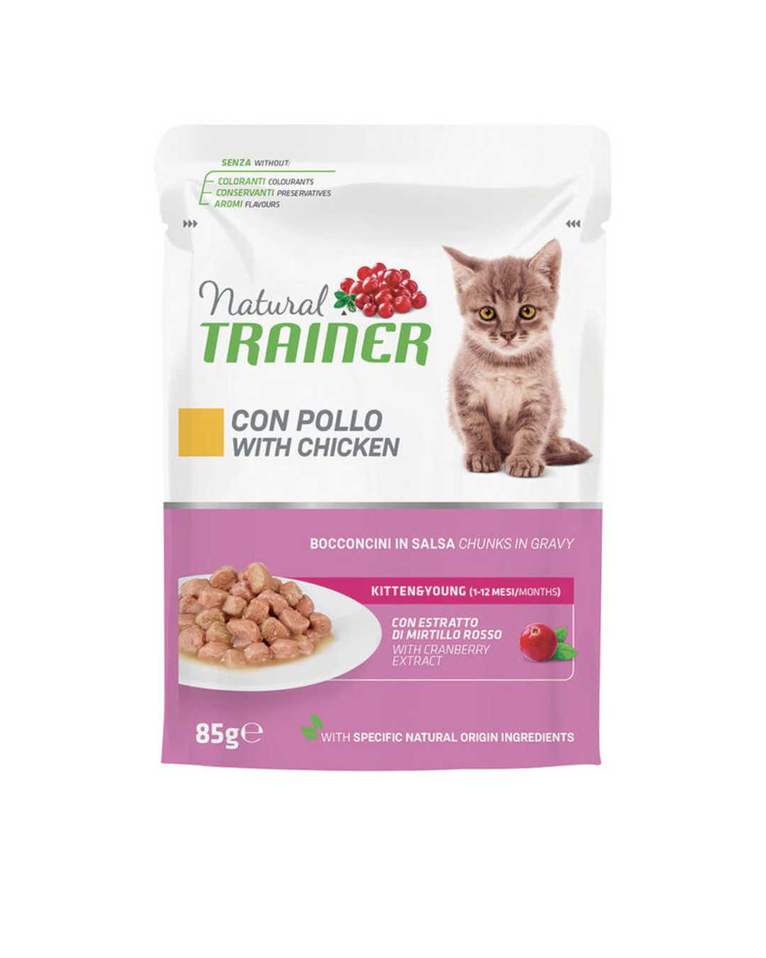 Natural Trainer - Kitten Maintenance - Chicken 85gr